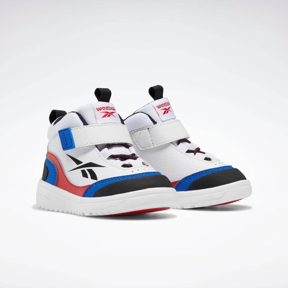 Reebok Weebok Storm X Shoes - Toddler Valkoinen Sininen Punainen | CMSXWZ-291