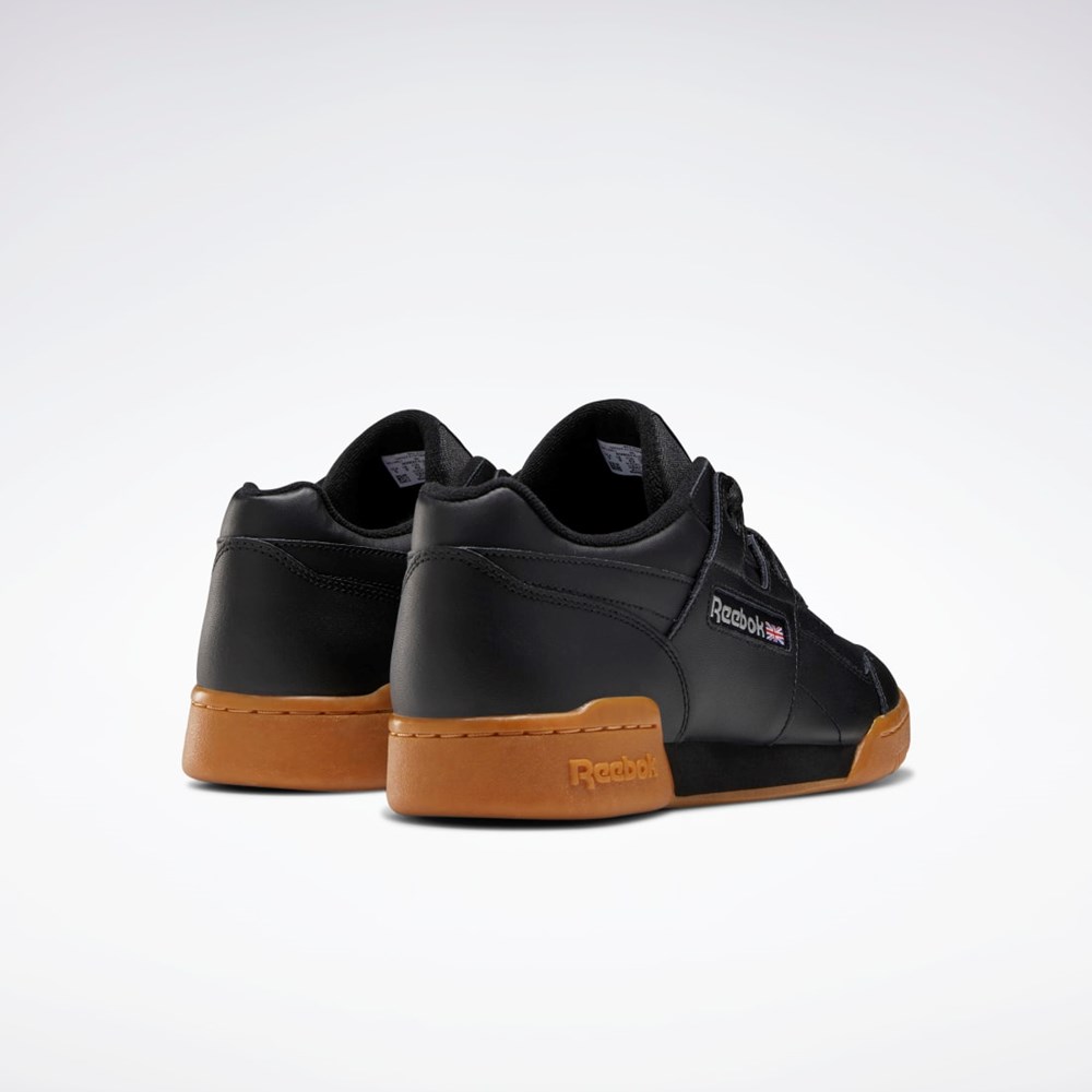 Reebok Workout Plus Shoes Mustat Punainen Kuninkaallinen Sininen | KBNOJE-952