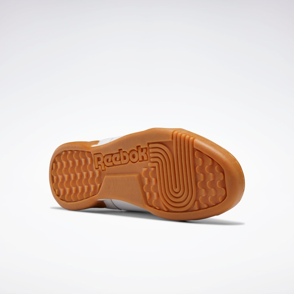 Reebok Workout Plus Shoes Valkoinen Punainen Kuninkaallinen Sininen | XRCLIK-968
