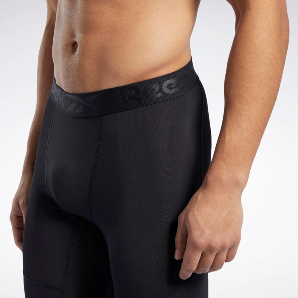 Reebok Workout Ready Compression Briefs Mustat | XKHODB-213
