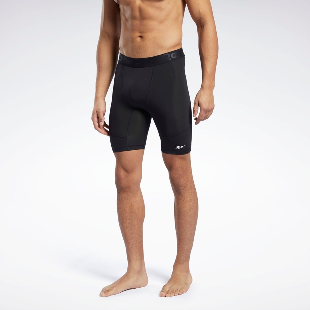 Reebok Workout Ready Compression Briefs Mustat | XKHODB-213