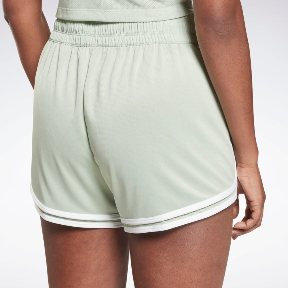 Reebok Workout Ready High-Rise Shorts Vaalean | PLITKF-601