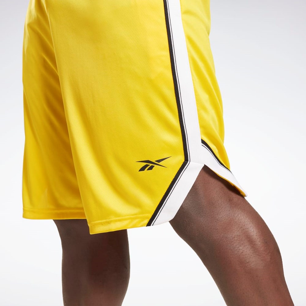 Reebok Workout Ready Mesh Shorts Keltainen | VMZSBH-976