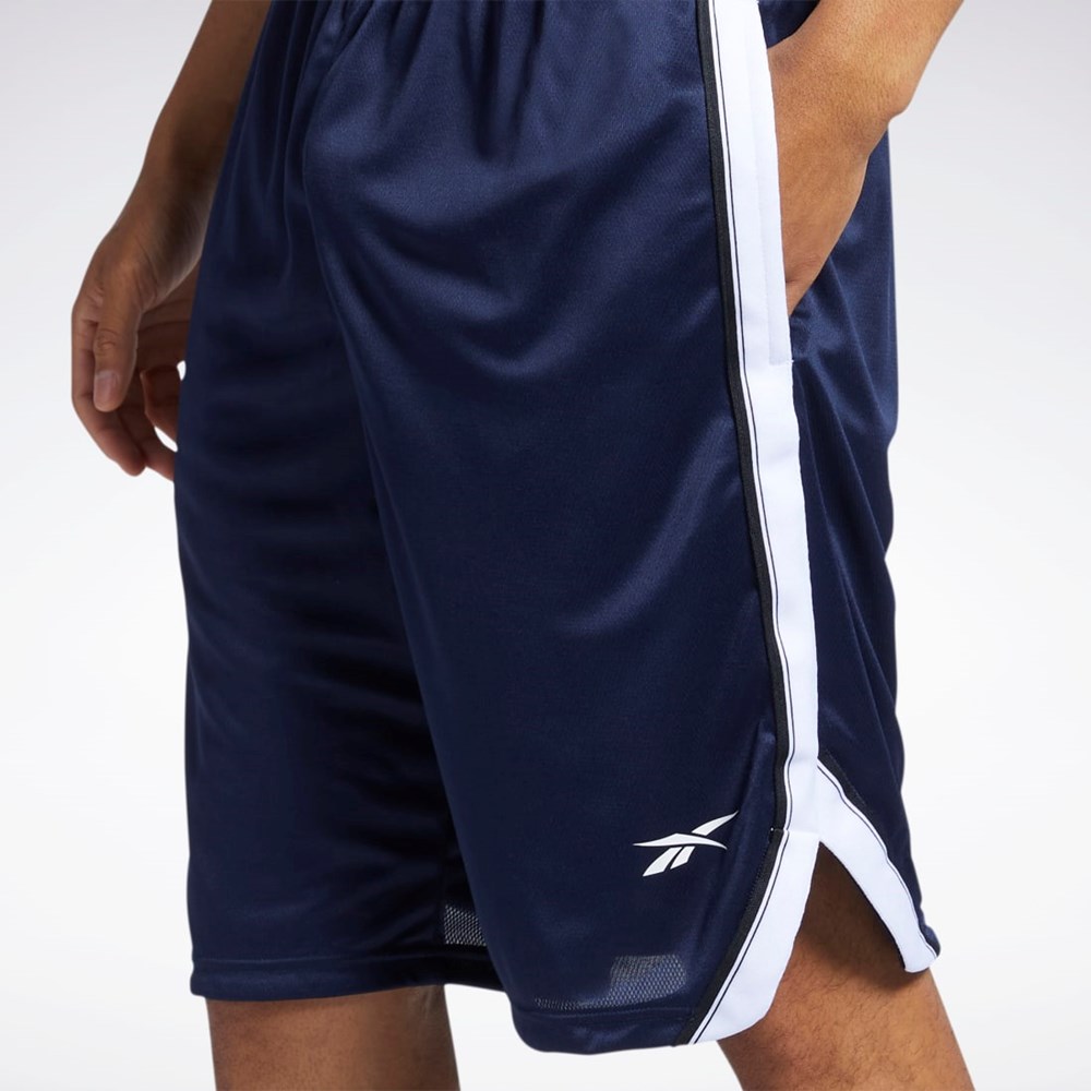 Reebok Workout Ready Mesh Shorts Laivastonsininen | HWBKSF-357