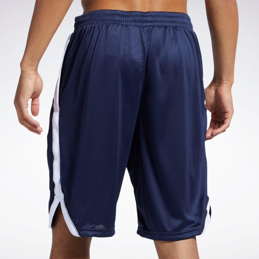 Reebok Workout Ready Mesh Shorts Laivastonsininen | HWBKSF-357