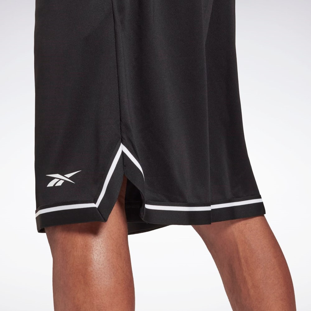 Reebok Workout Ready Mesh Shorts Mustat | UOZFED-931