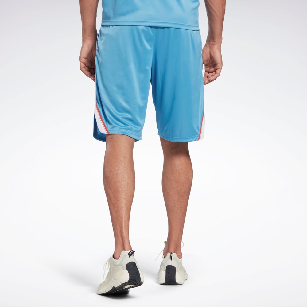 Reebok Workout Ready Mesh Shorts Sininen | FBMVLR-137