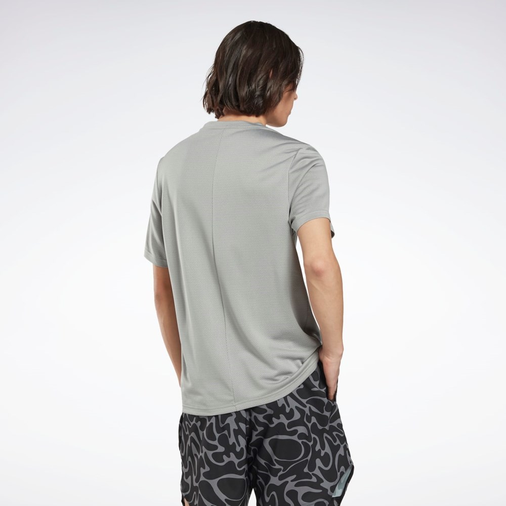 Reebok Workout Ready Mélange T-Shirt Harmaat | ZTOWVY-375