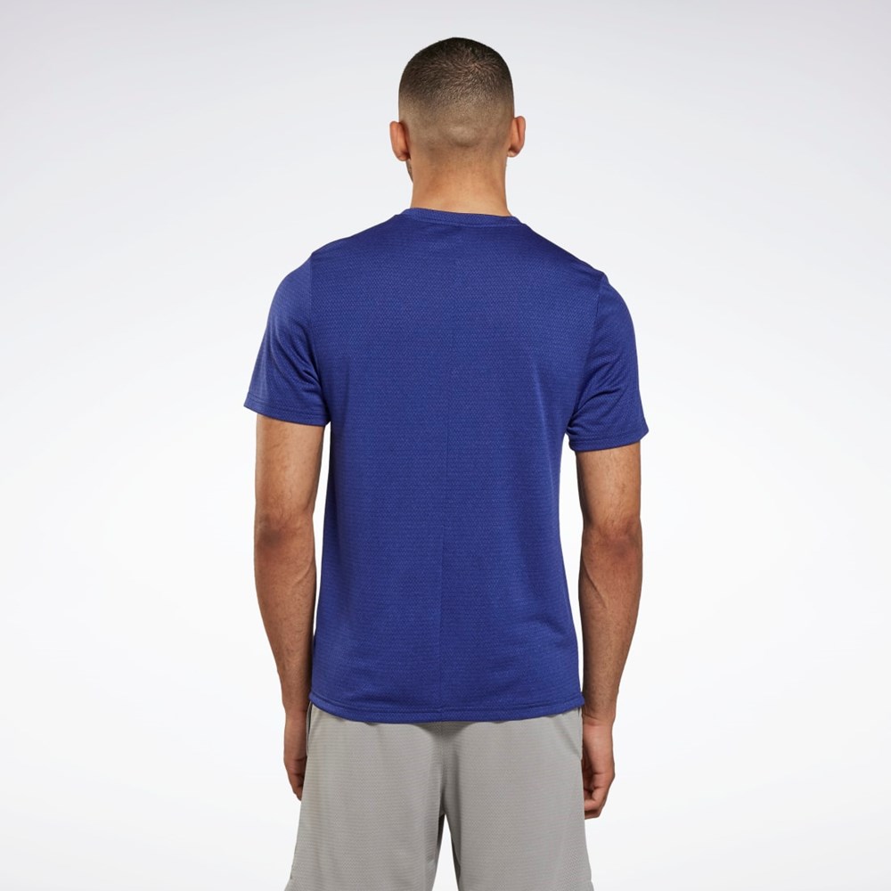 Reebok Workout Ready Mélange T-Shirt Violetit | RWNFCK-348