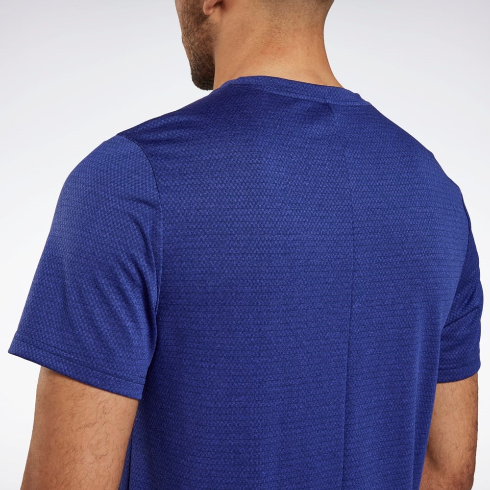 Reebok Workout Ready Mélange T-Shirt Violetit | RWNFCK-348