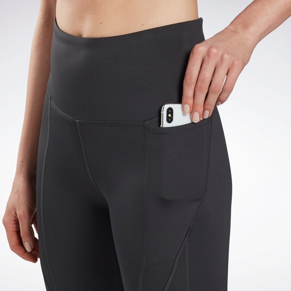 Reebok Workout Ready Pant Program High Rise Leggings Mustat | EWNRVG-147