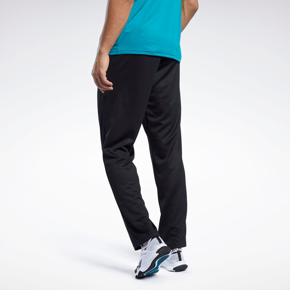 Reebok Workout Ready Pants Mustat | CEWSLF-271