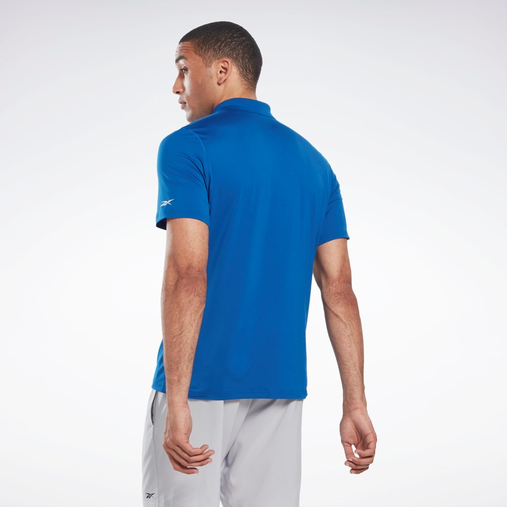 Reebok Workout Ready Polo Shirt Sininen | TRZEIC-572