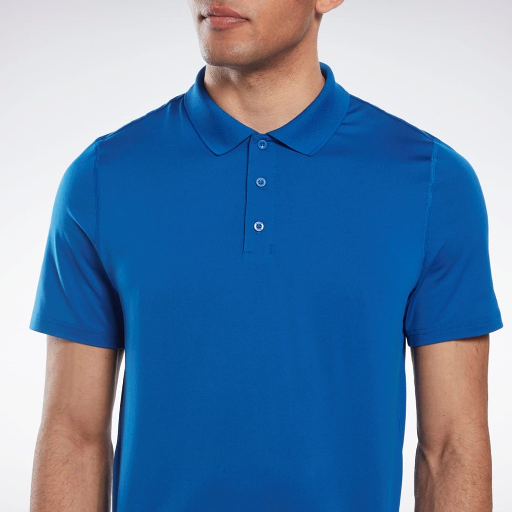 Reebok Workout Ready Polo Shirt Sininen | TRZEIC-572