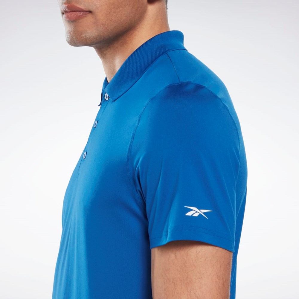 Reebok Workout Ready Polo Shirt Sininen | TRZEIC-572
