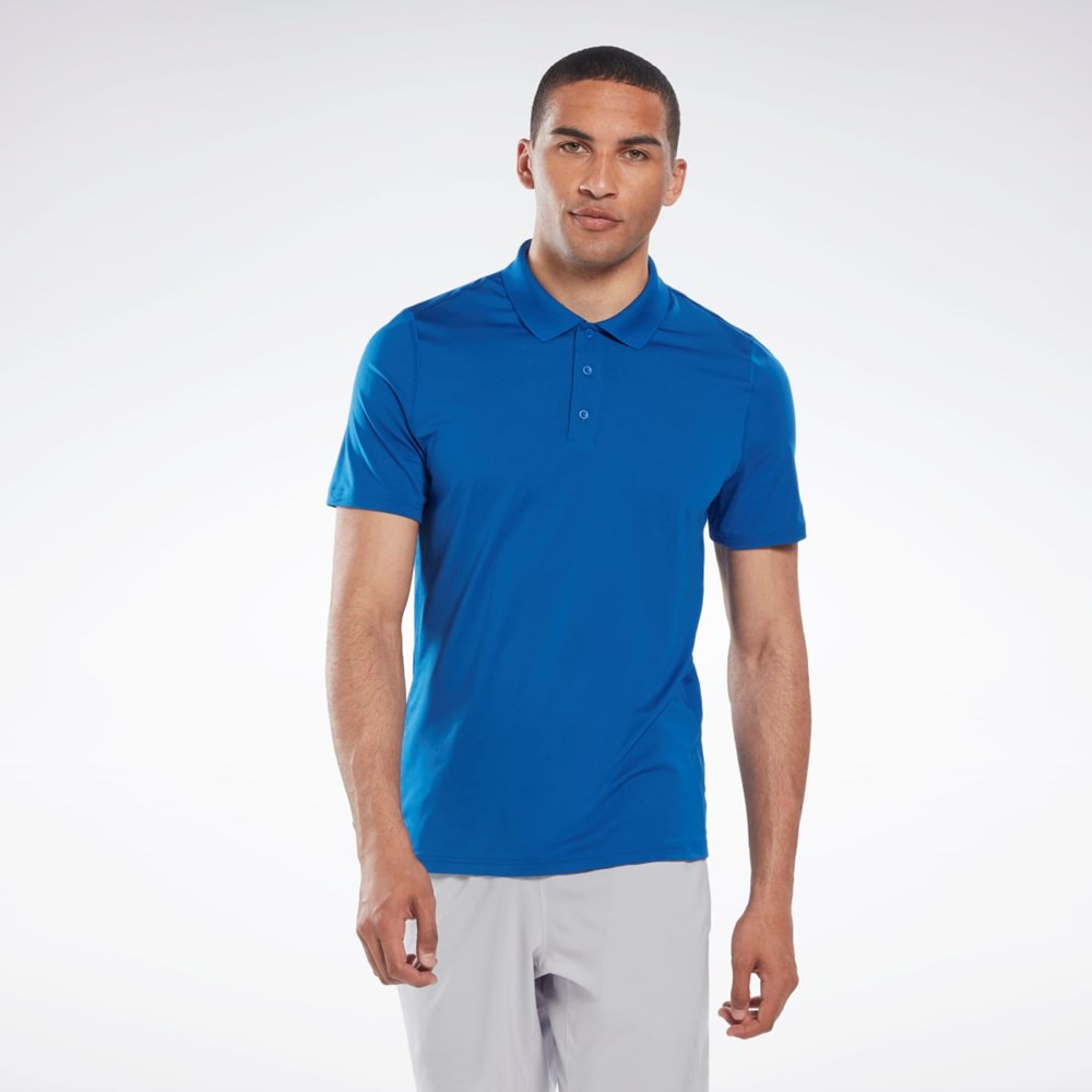 Reebok Workout Ready Polo Shirt Sininen | TRZEIC-572