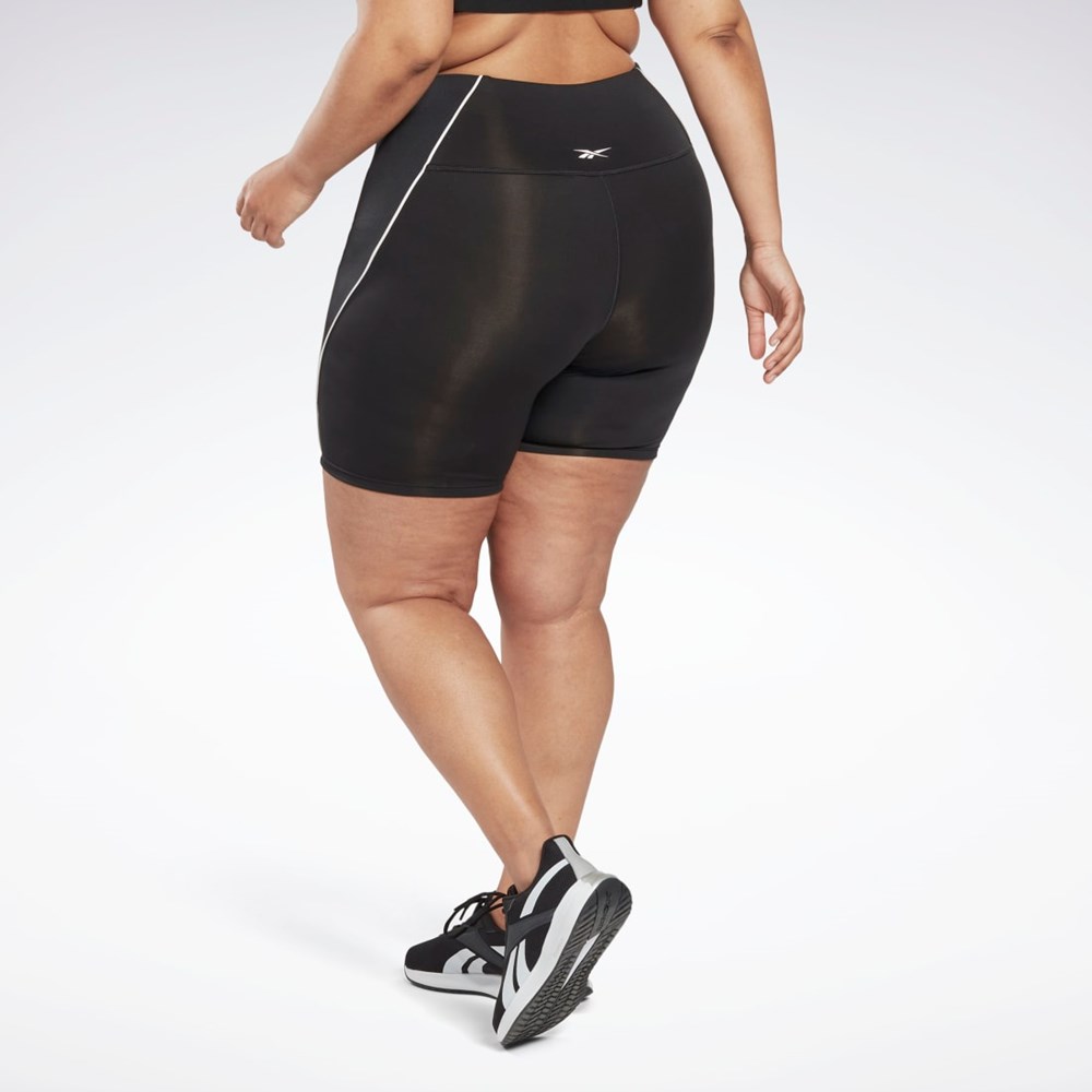 Reebok Workout Ready Poly Shorts (Plus Size) Mustat | RNVEJQ-978