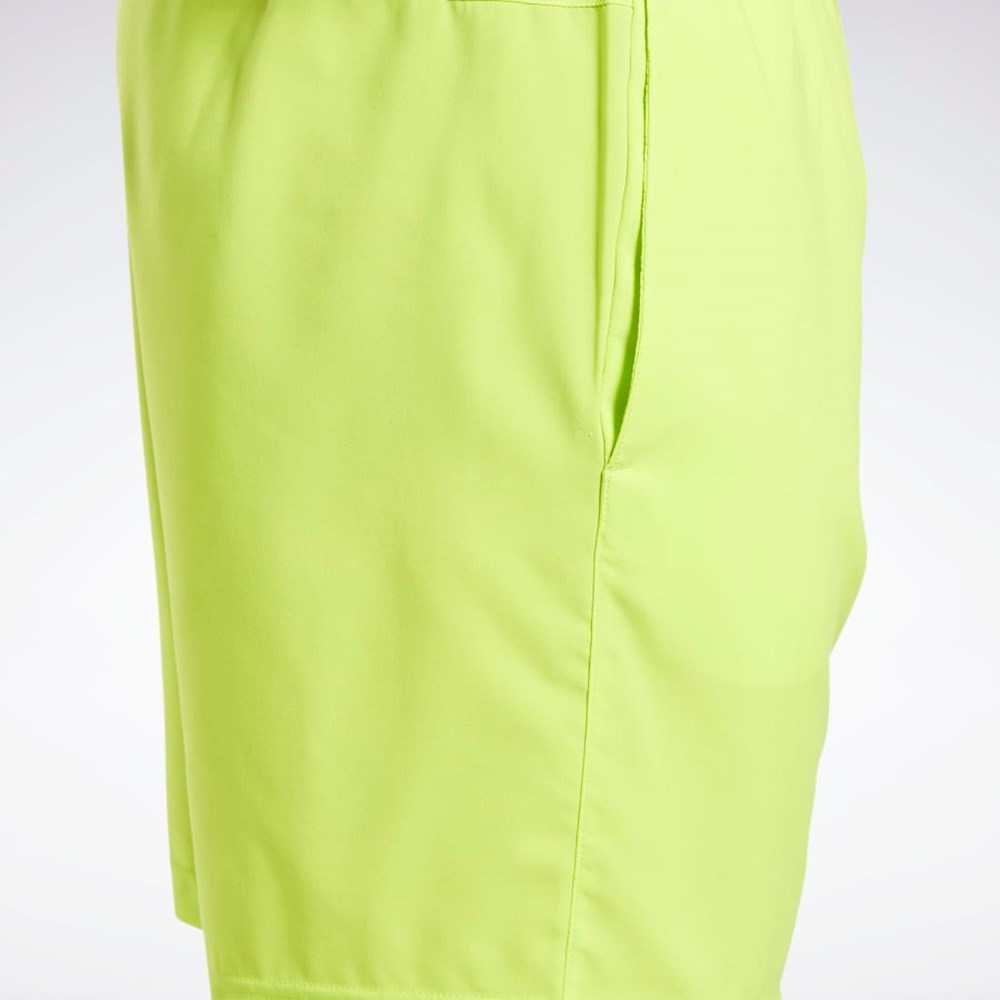 Reebok Workout Ready Shorts Keltainen | QKJRYD-214
