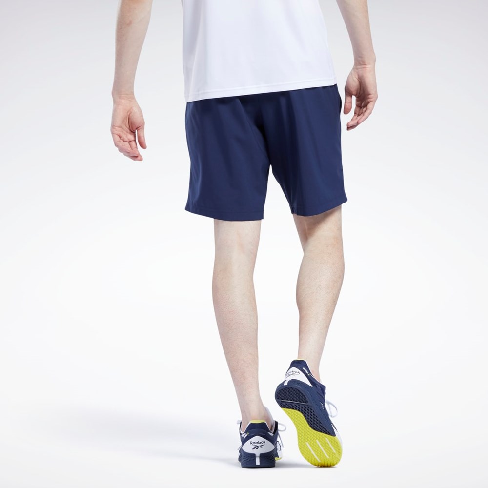 Reebok Workout Ready Shorts Laivastonsininen | MFSRPV-645