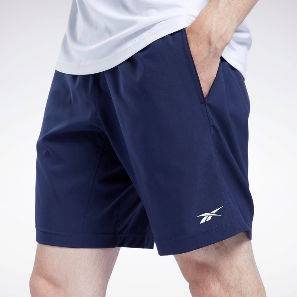 Reebok Workout Ready Shorts Laivastonsininen | MFSRPV-645