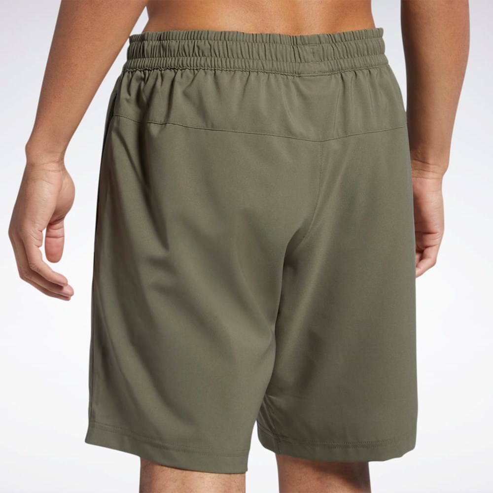Reebok Workout Ready Shorts Vihreä | NLSACY-081