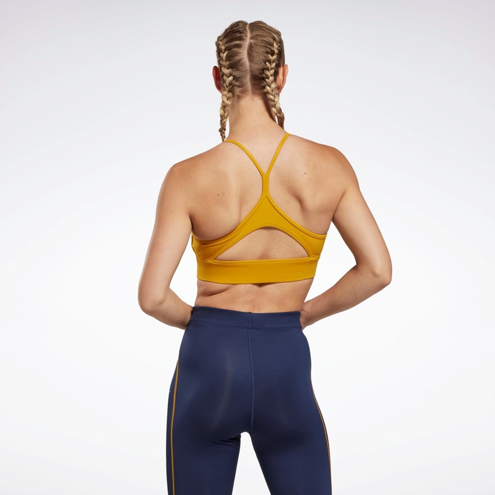 Reebok Workout Ready Sports Bra Bright Ochre | XYLABH-980