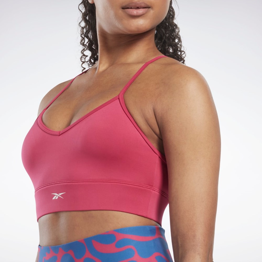 Reebok Workout Ready Sports Bra Pinkki | ATVCXQ-072