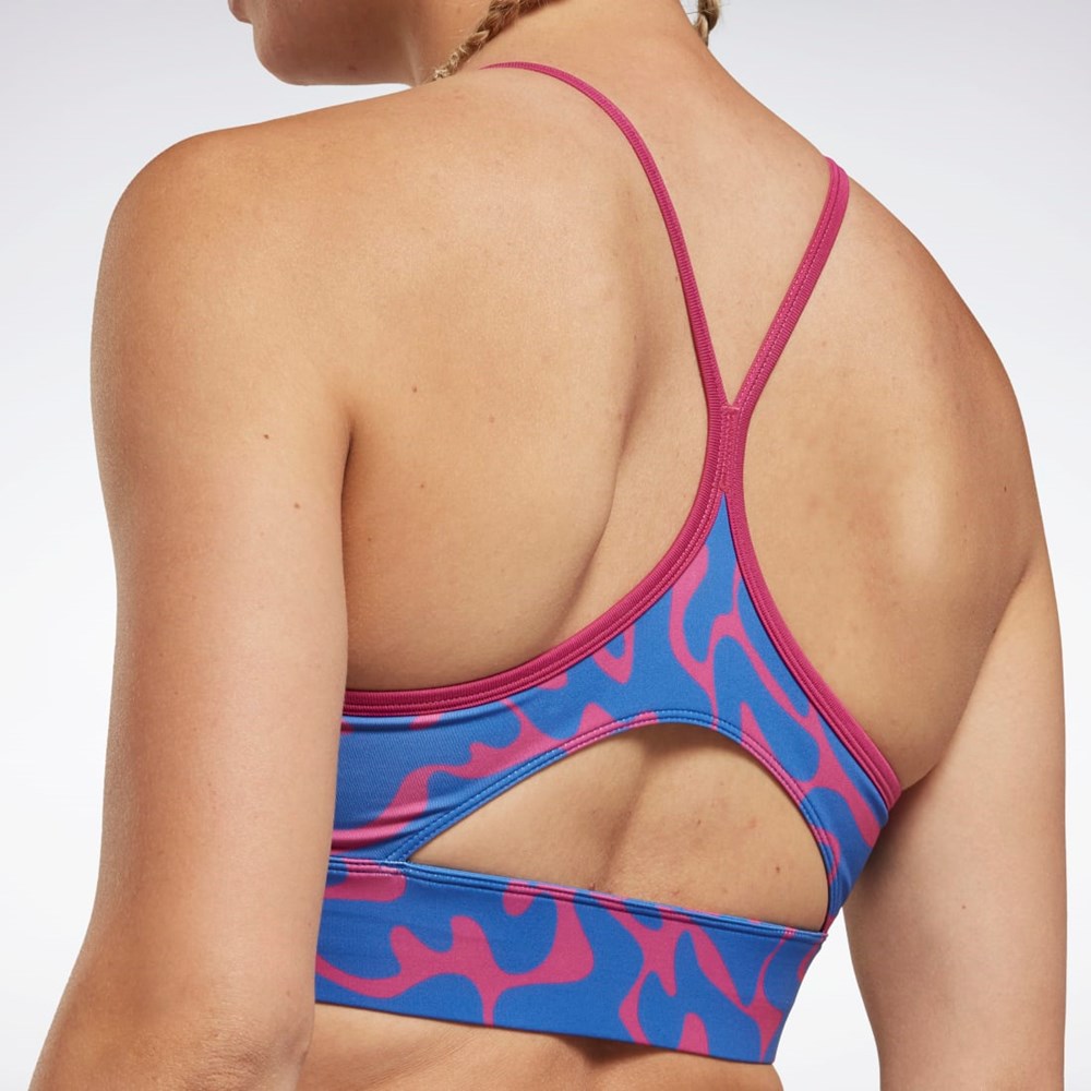 Reebok Workout Ready Sports Bra Pinkki | VNCRZO-514