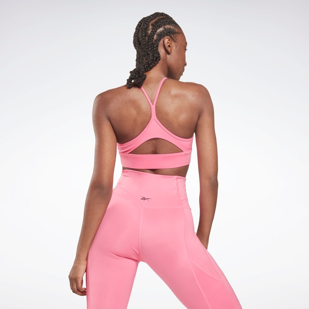 Reebok Workout Ready Sports Bra Pinkki | ZWORHG-476