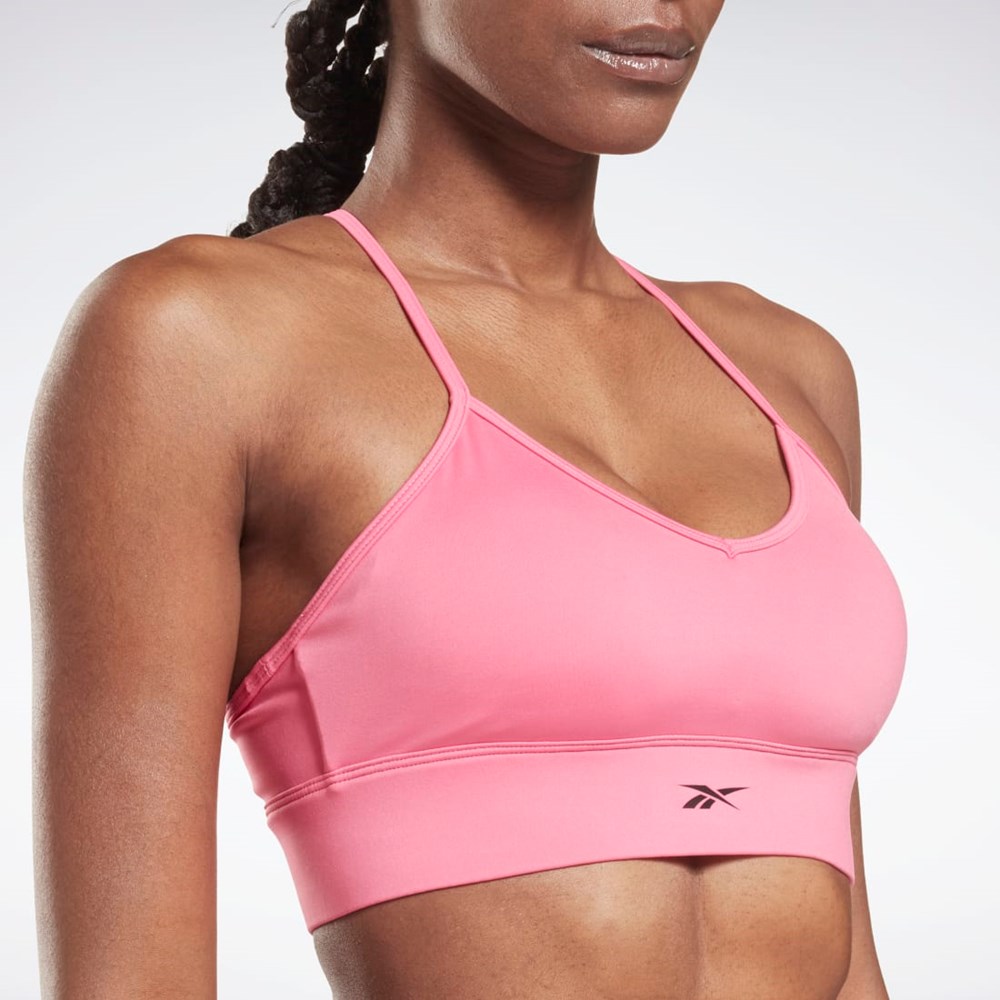 Reebok Workout Ready Sports Bra Pinkki | ZWORHG-476