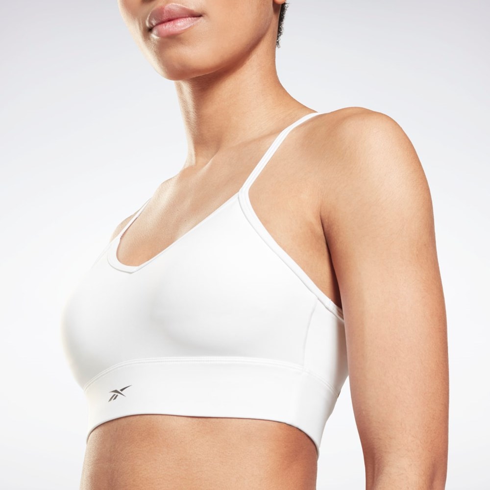 Reebok Workout Ready Sports Bra Valkoinen | PEFJGC-570