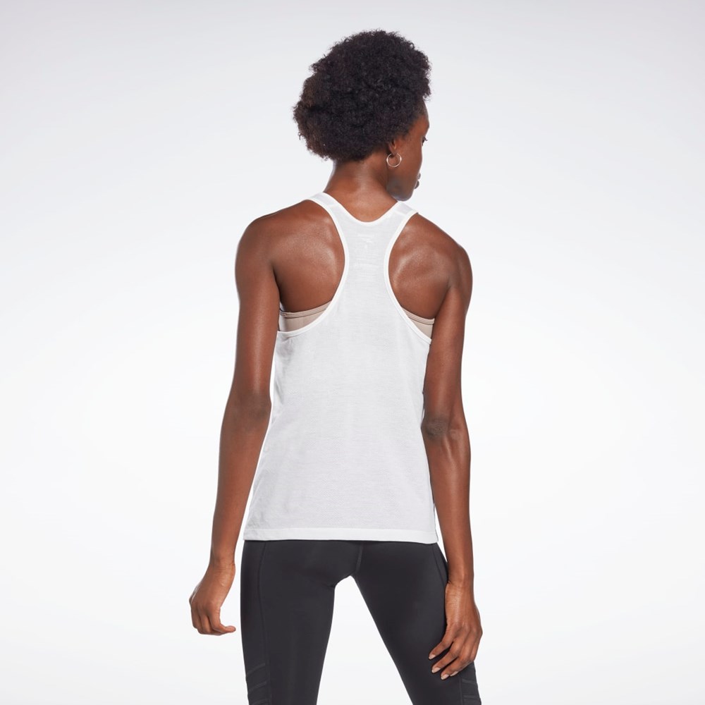 Reebok Workout Ready Supremium Big Logo Tank Top Valkoinen | FBITSZ-413