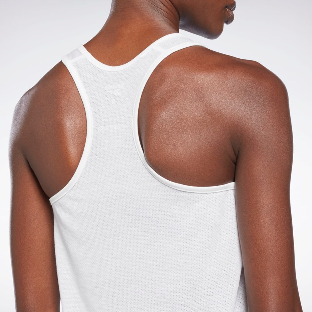Reebok Workout Ready Supremium Big Logo Tank Top Valkoinen | FBITSZ-413