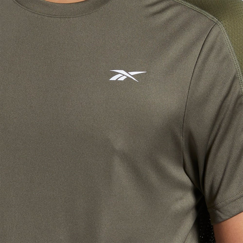 Reebok Workout Ready Tech T-Shirt Vihreä | KXENUO-981