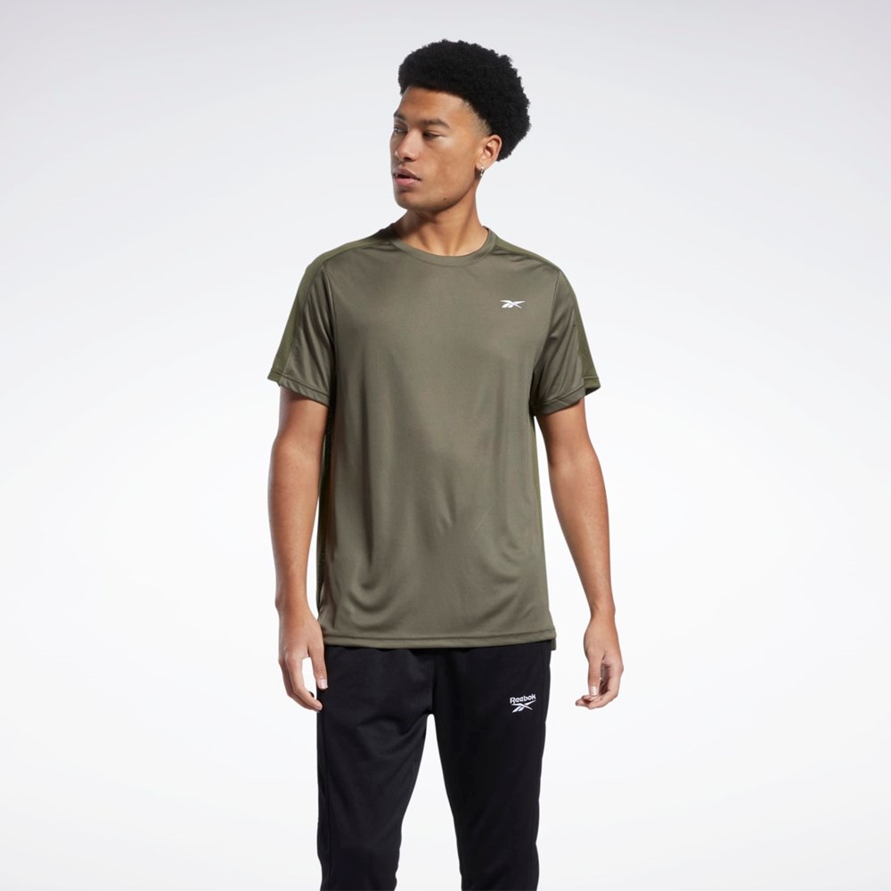 Reebok Workout Ready Tech T-Shirt Vihreä | KXENUO-981