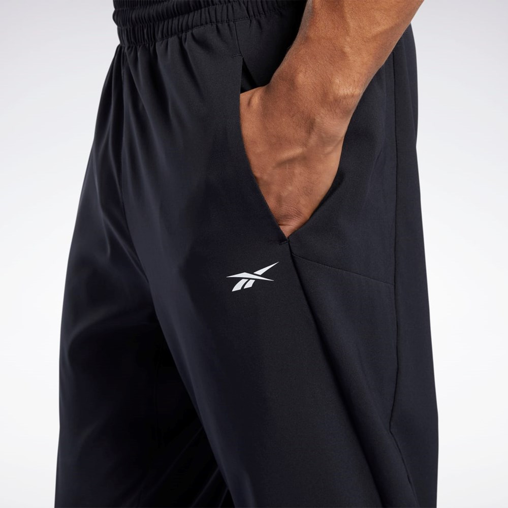 Reebok Workout Ready Track Pant Mustat | JRCGKM-860