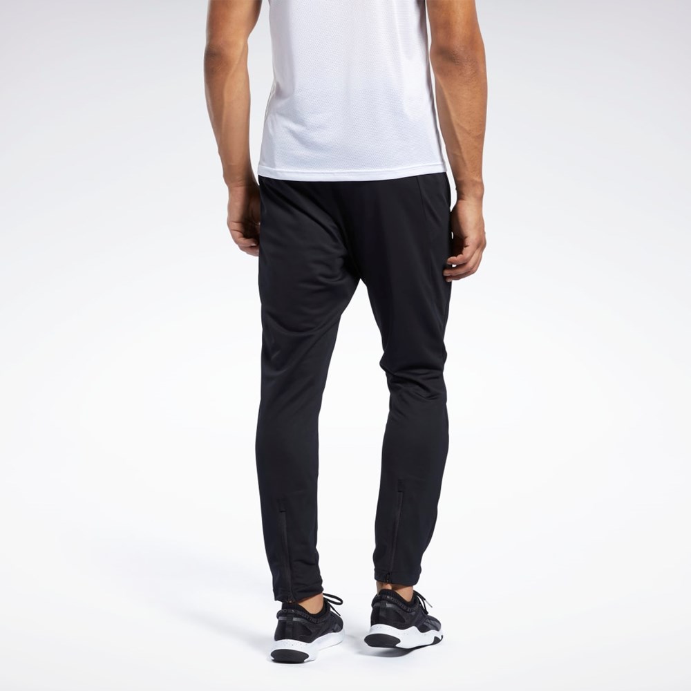 Reebok Workout Ready Track Pant Mustat | XAWERN-481