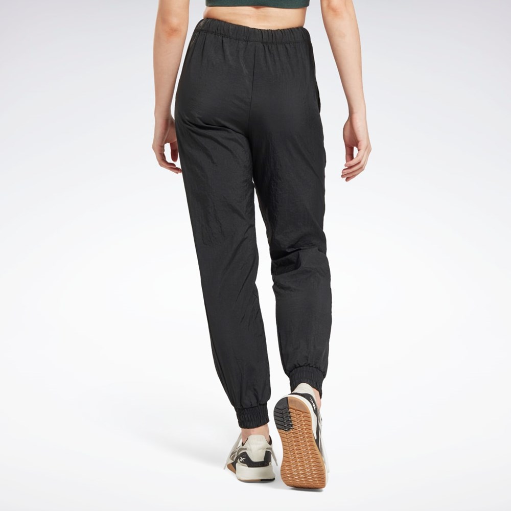 Reebok Workout Ready Woven Joggers Mustat | JHNZXQ-549