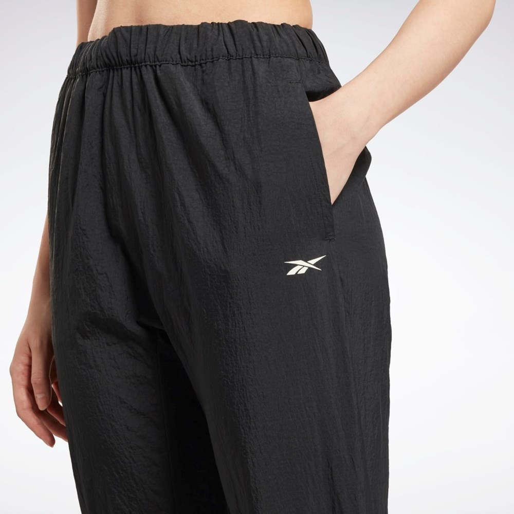 Reebok Workout Ready Woven Joggers Mustat | JHNZXQ-549