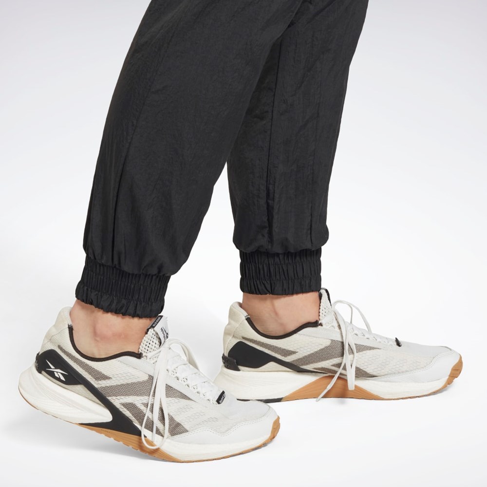 Reebok Workout Ready Woven Joggers Mustat | JHNZXQ-549