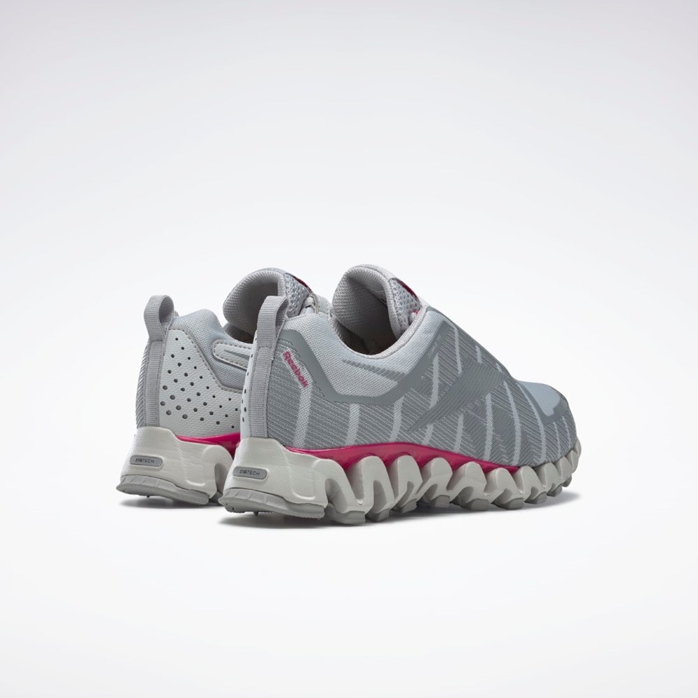 Reebok ZigWild Trail 6 Shoes Harmaat Harmaat Pinkki | BQIGUF-189