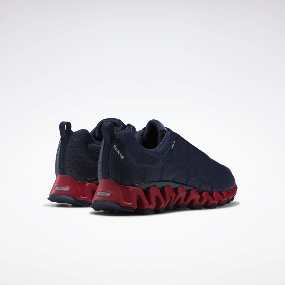 Reebok ZigWild Trail 6 Shoes Laivastonsininen Punainen Harmaat | JSCOXI-072