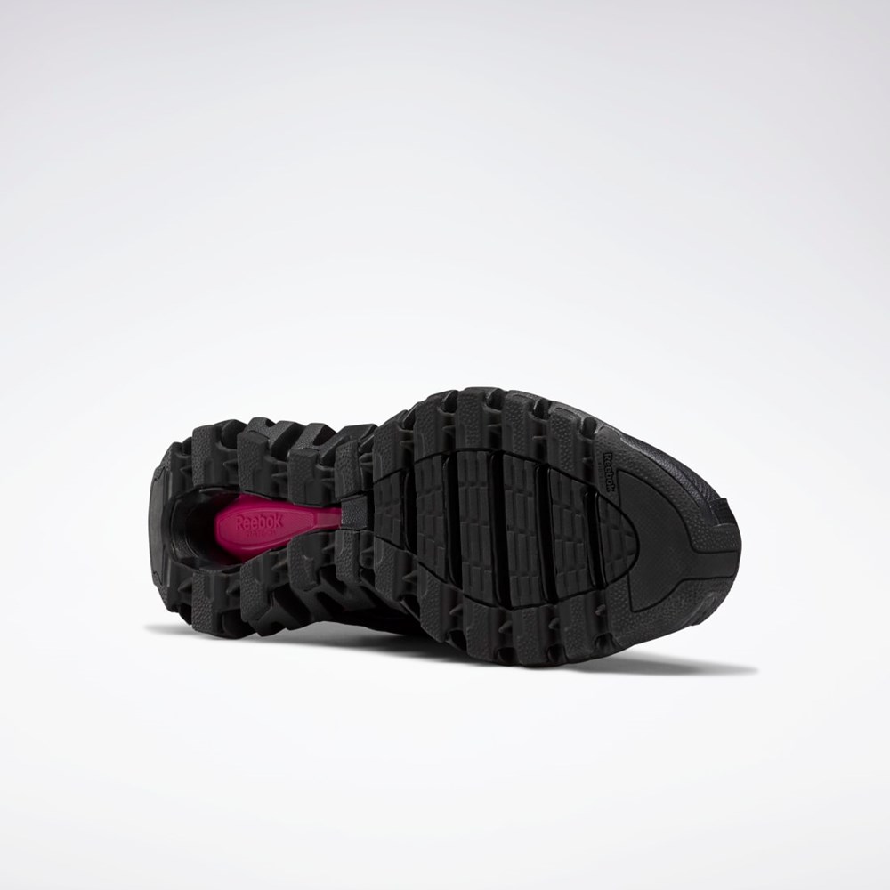 Reebok ZigWild Trail 6 Shoes Mustat Harmaat Pinkki | DRBXKJ-715