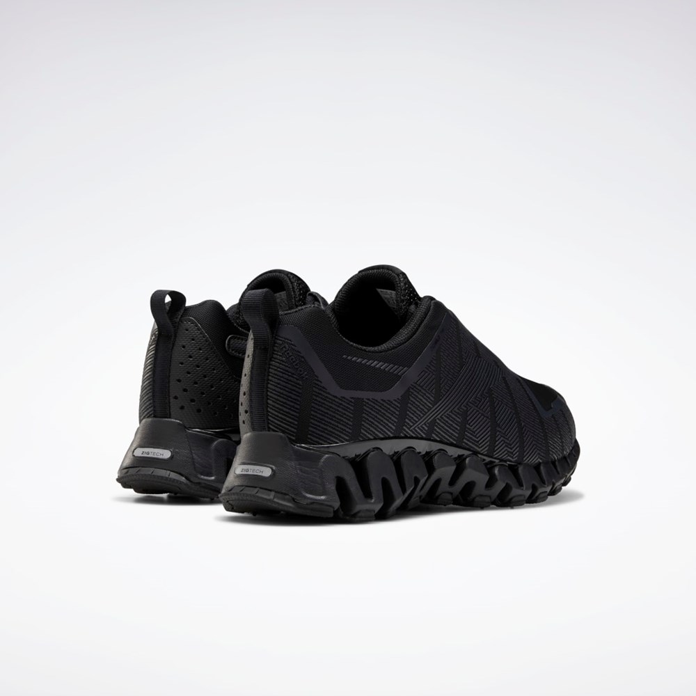 Reebok ZigWild Trail 6 Shoes Mustat Harmaat Valkoinen | LWUODR-351