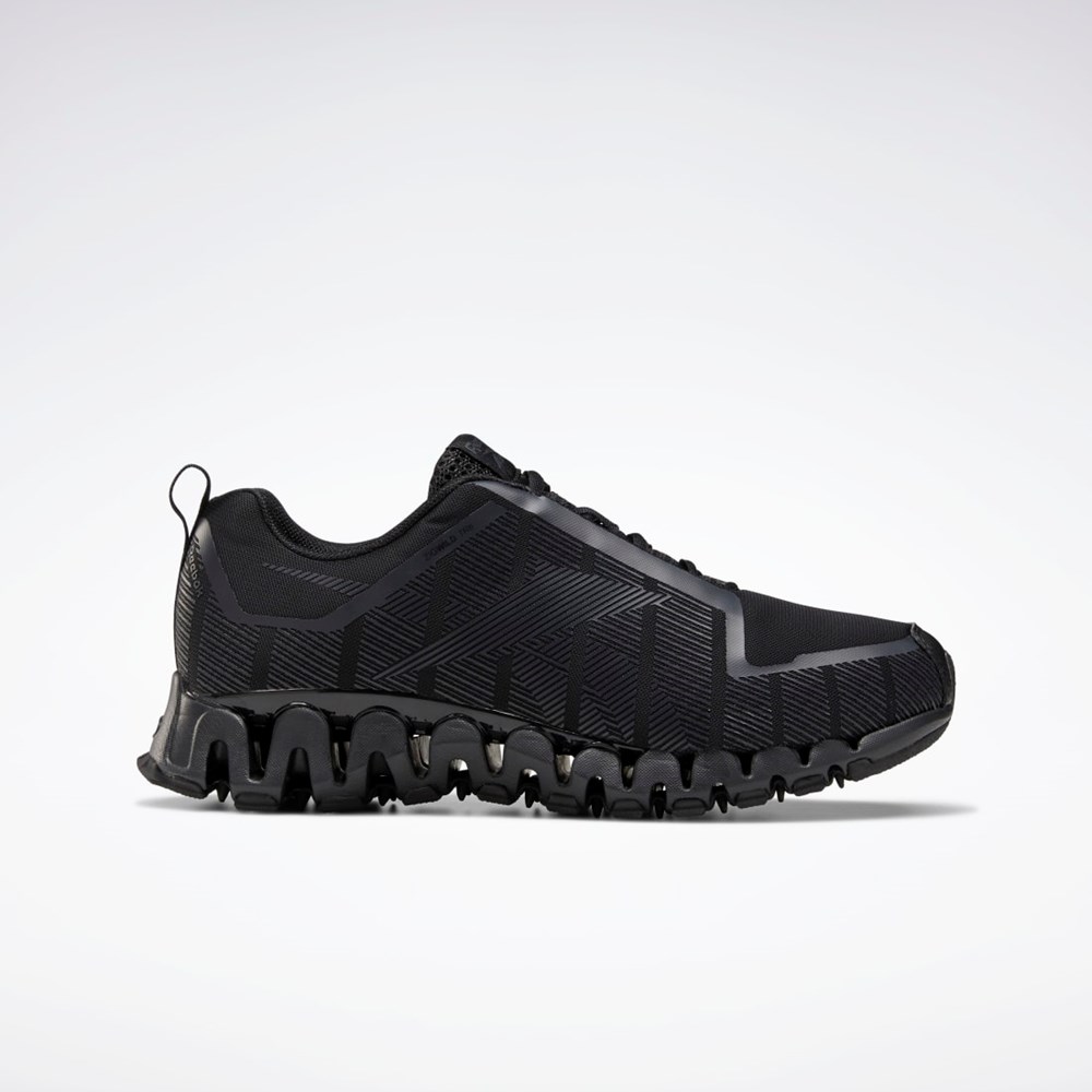 Reebok ZigWild Trail 6 Shoes Mustat Harmaat Valkoinen | LWUODR-351