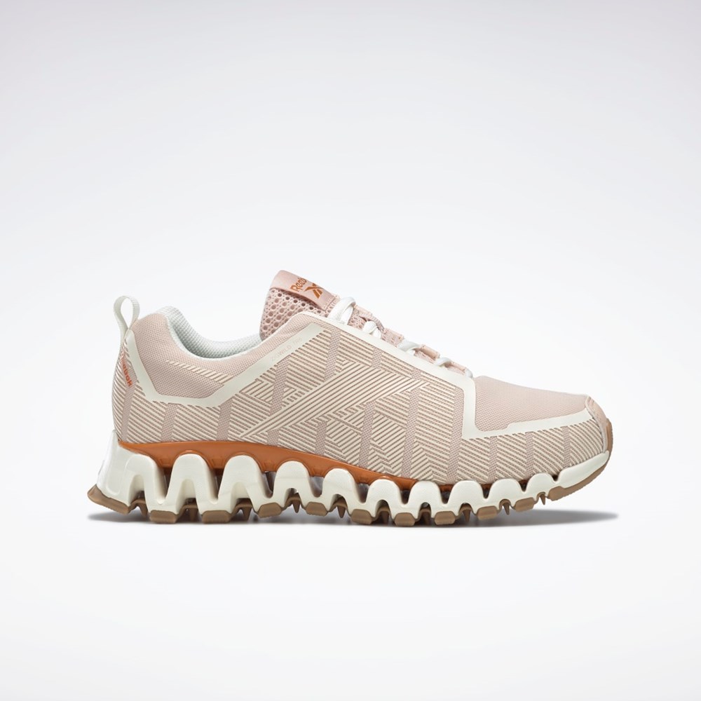 Reebok ZigWild Trail 6 Shoes Soft Ecru / Chalk / Radiant Ochre | EHSDGF-872