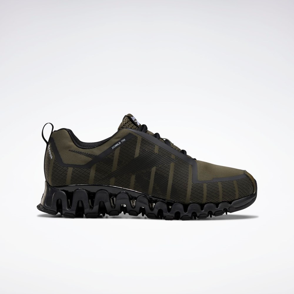 Reebok ZigWild Trail 6 Shoes Vihreä Mustat Valkoinen | IOVWQN-589