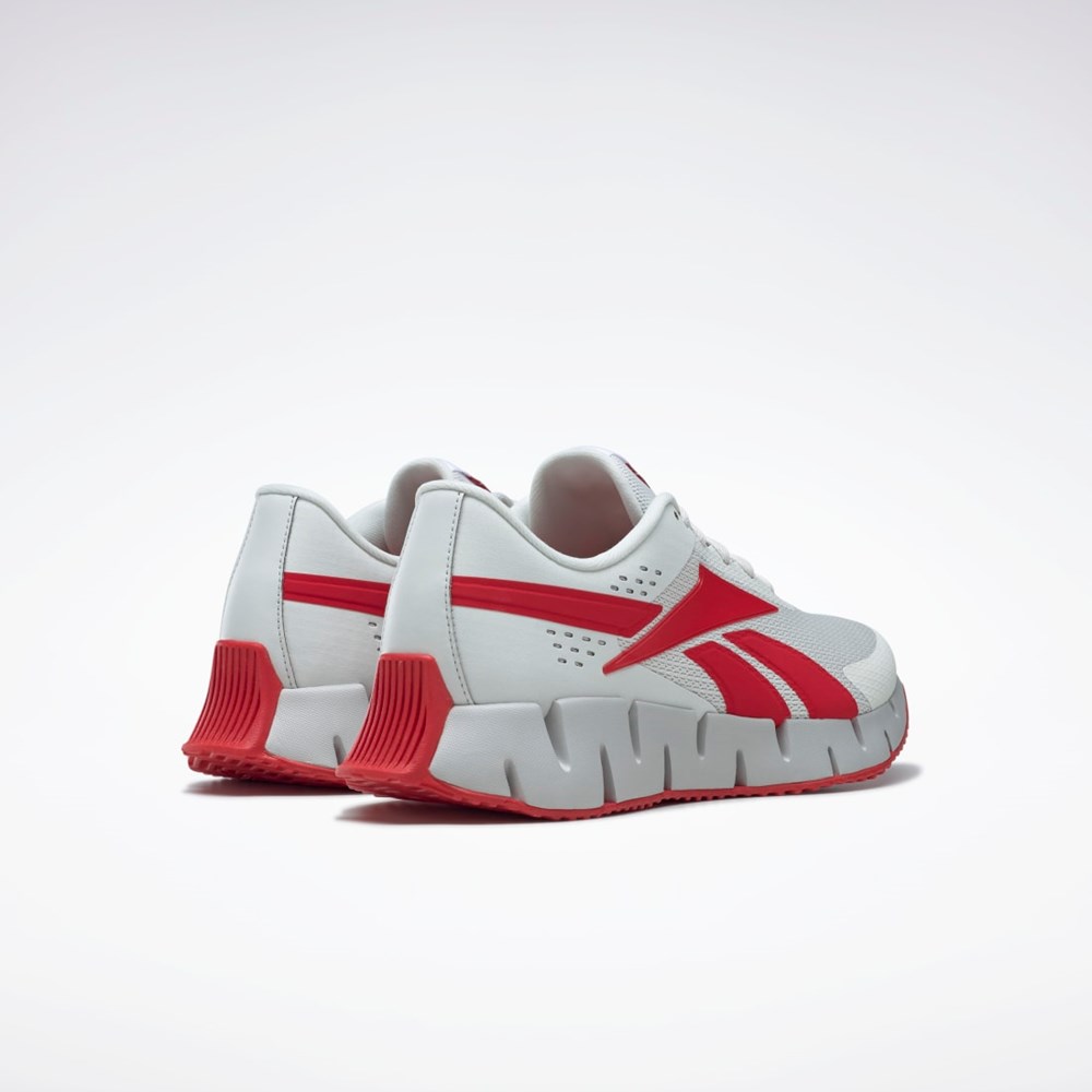 Reebok Zig Dynamica 2 Shoes Harmaat Punainen Harmaat | WGSXPU-256