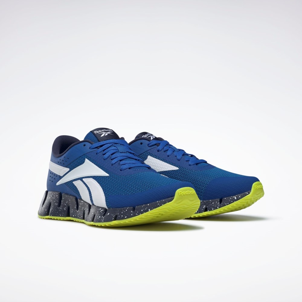 Reebok Zig Dynamica 2 Shoes Sininen Laivastonsininen Keltainen | HMVOET-315