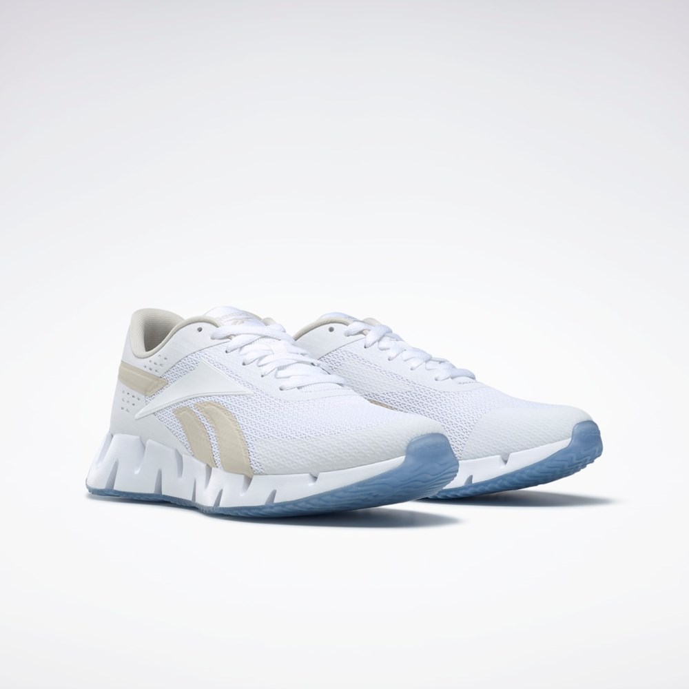 Reebok Zig Dynamica 2 Shoes Valkoinen Valkoinen | XSZEGB-960